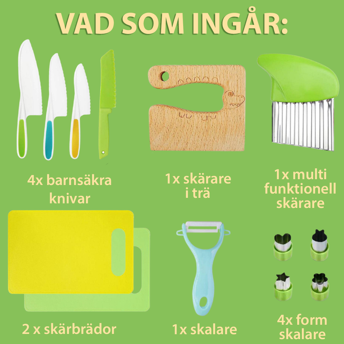 SafeSlicing | Säkra köksredskap för barn