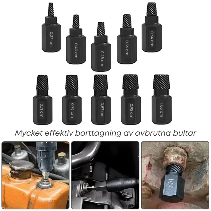 Det Ultimata Bultutdragarsatsen – Bolt Master