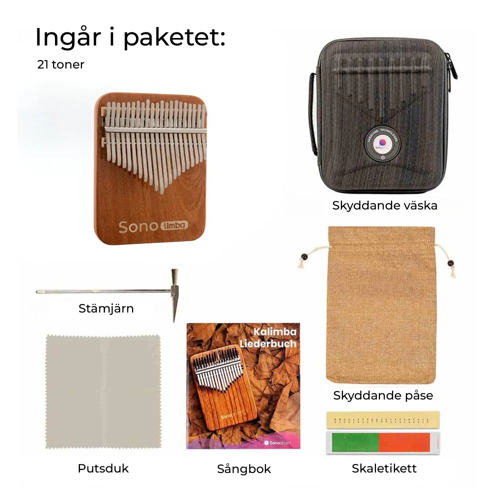 Coralimba | Handgjord Kalimba