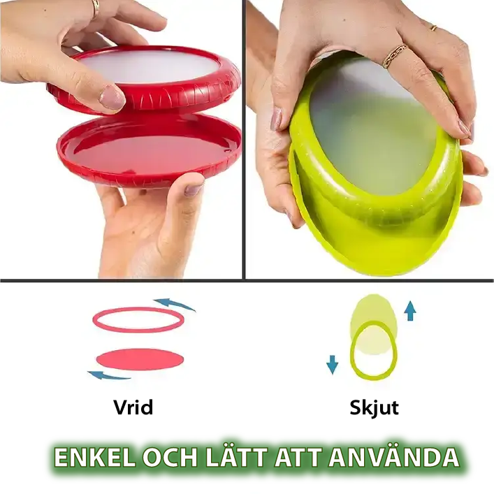 Återanvändbar silikonkapsel