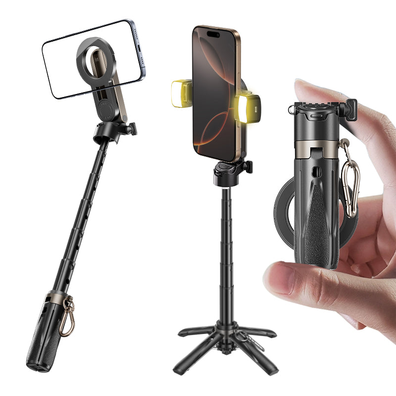 UniStiq™ |  Bärbar multifunktionell selfiestick