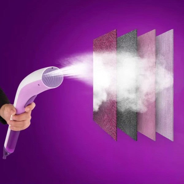 STEAMY Handhållen Steamer – Snabb Uppvärmning, Kraftfull Skrynkelborttagning, Resvänlig