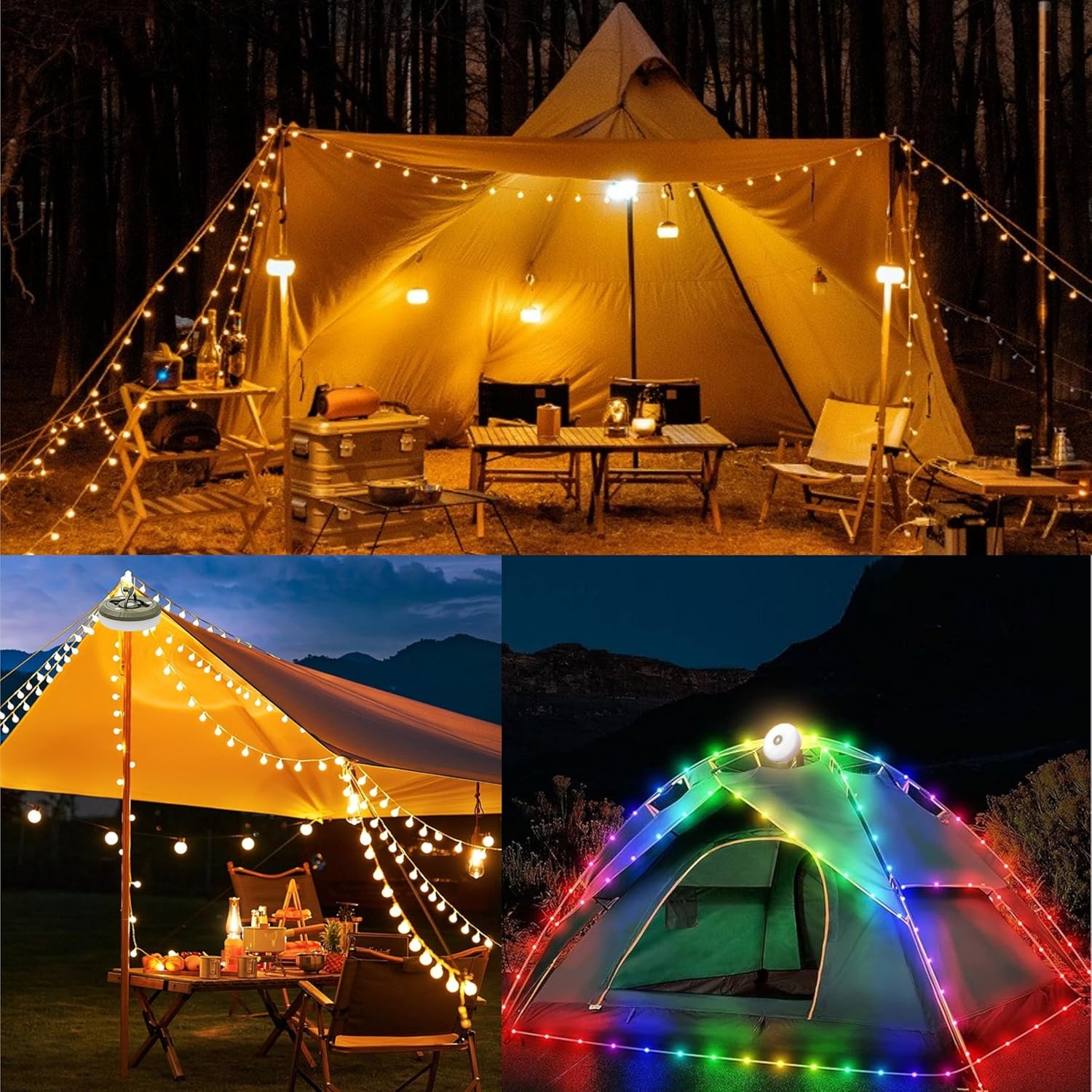CampGlow™ – Allt-i-ett campinglampan som förvandlar dina äventyr
