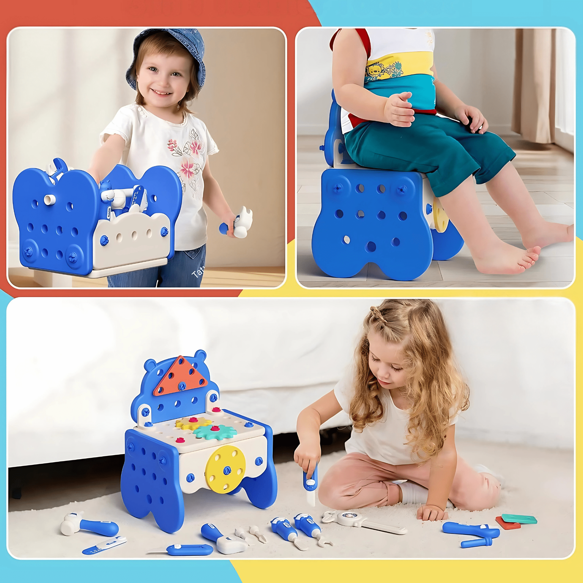 Little Maker’s Workshop – Montessori Verktygssats ✨