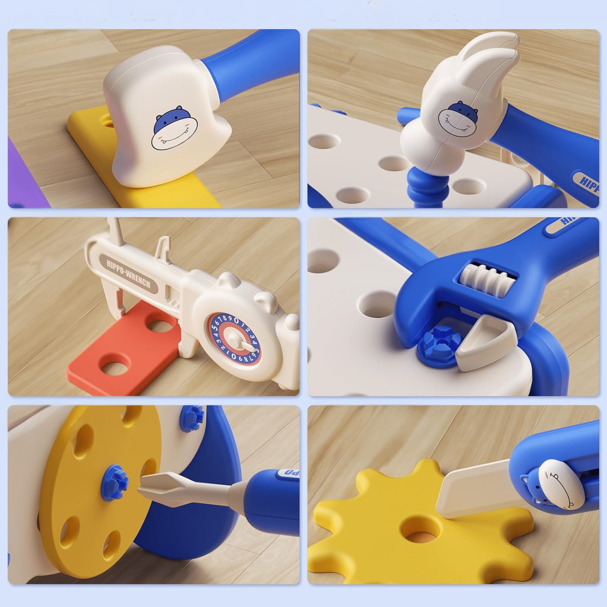 Little Maker’s Workshop – Montessori Verktygssats ✨