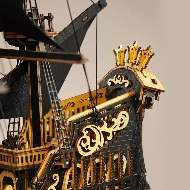 Seahorse Warbarque™ - 3D-träpussel