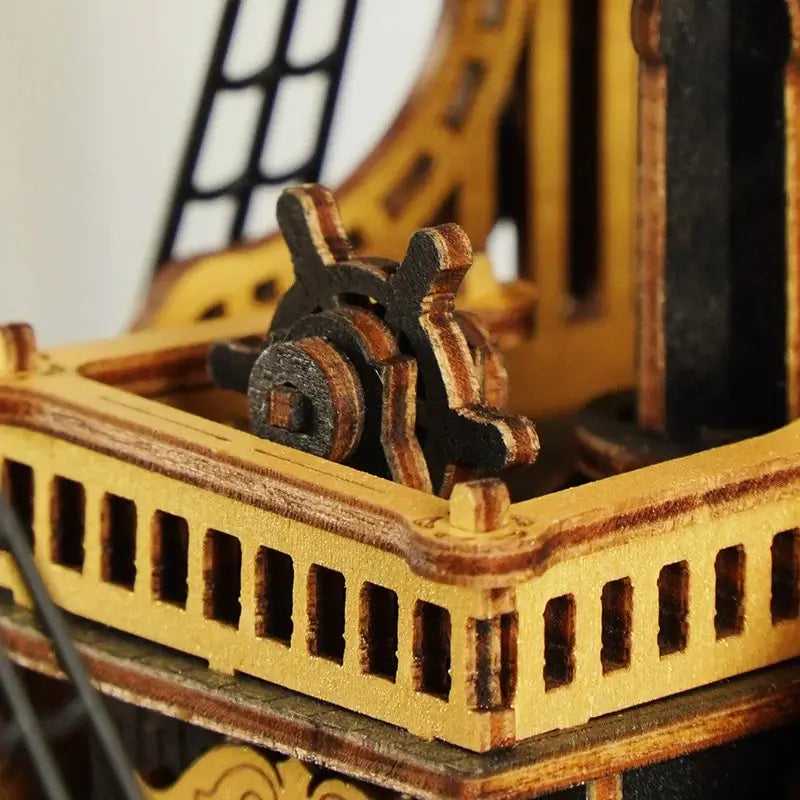 Seahorse Warbarque™ - 3D-träpussel